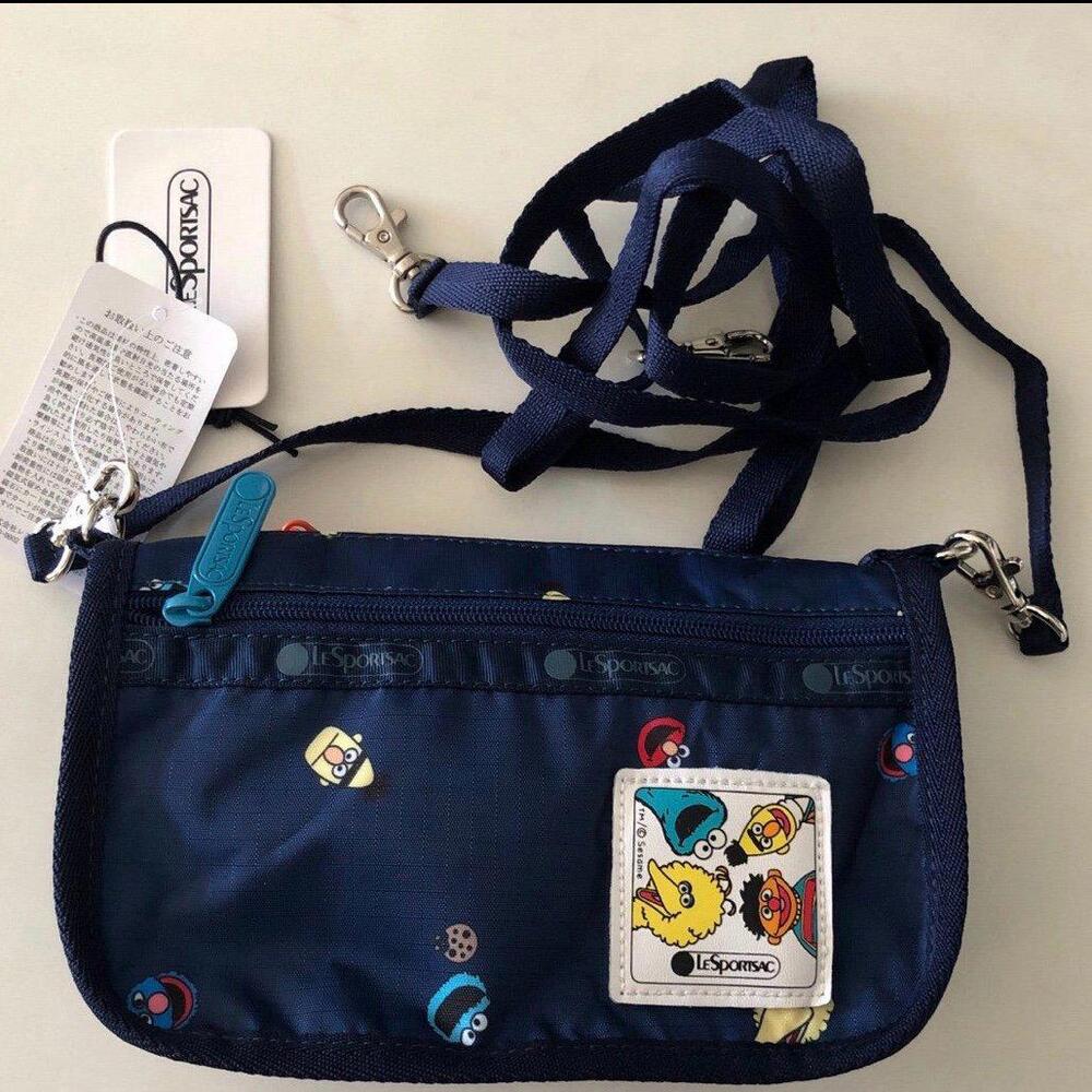 LeSportsac Sesame Street Crossbody Bag with Adjustable Strap